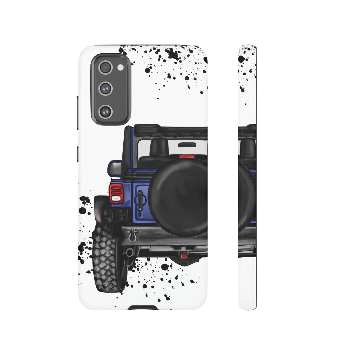 Off Road Life Dark Blue Protective Case for Iphone, Google and Samsung