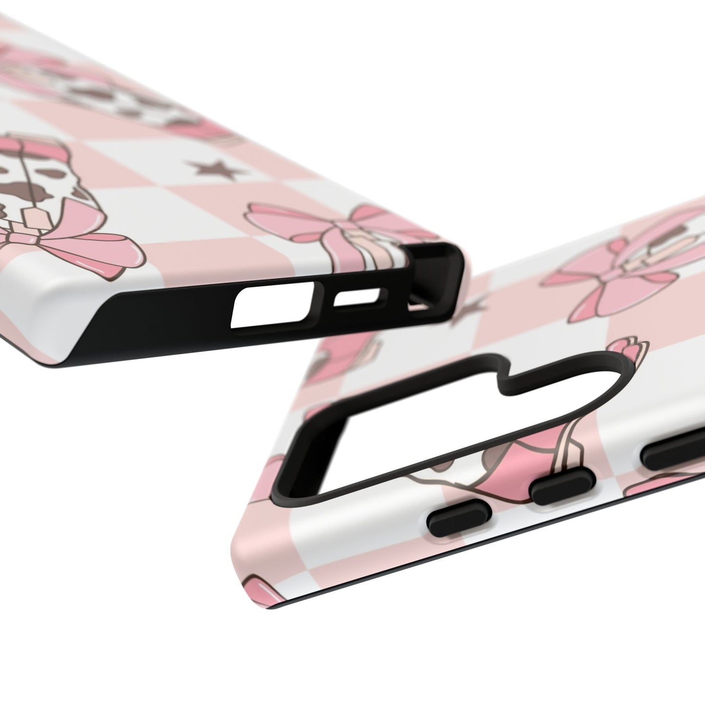 Cowboy Boots and Bows Protective Phone Case