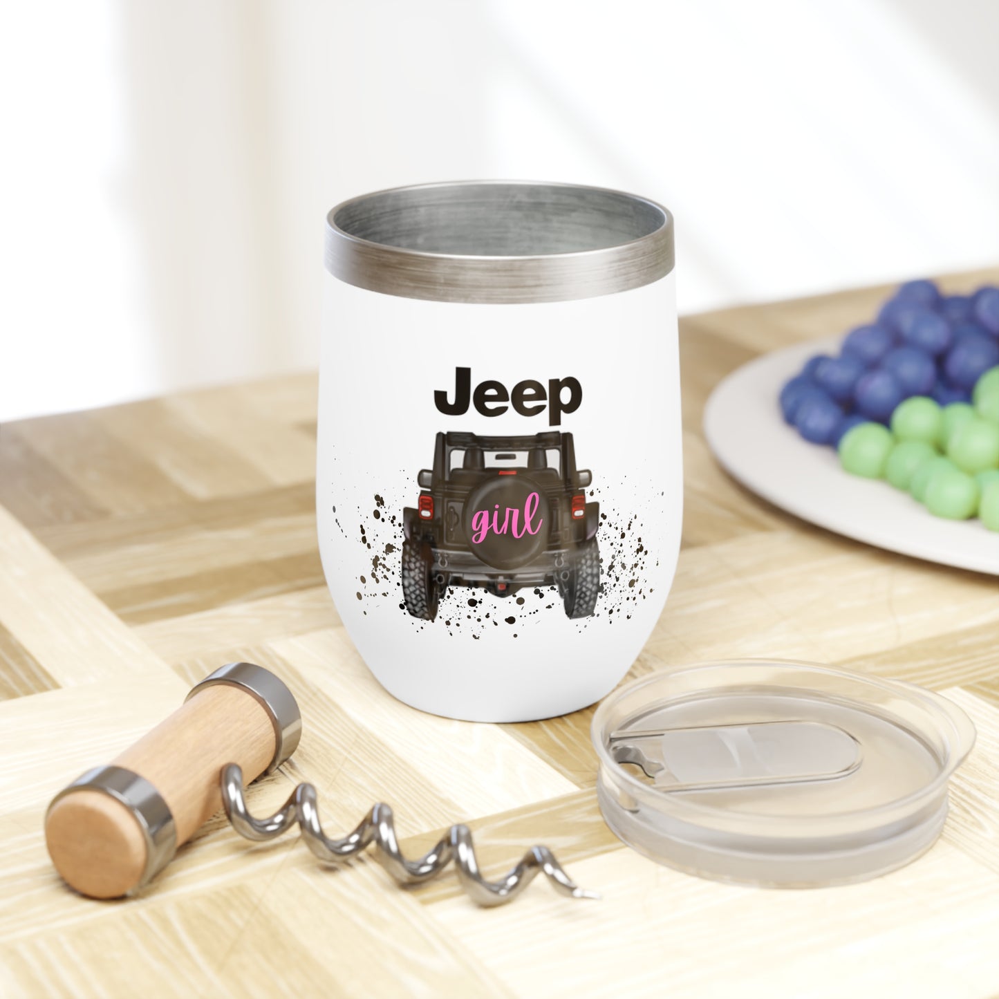 Off Road Girl Chill Wine Tumbler