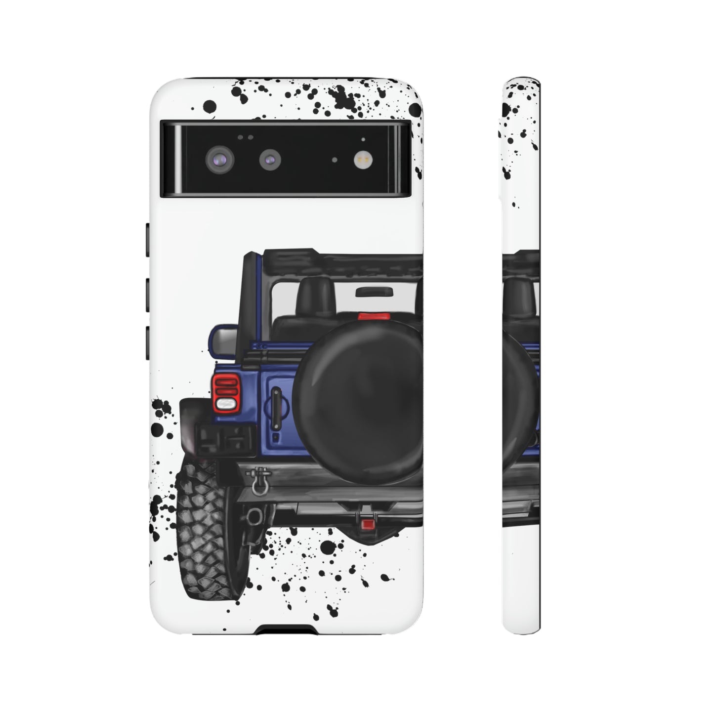 Off Road Life Dark Blue Protective Case for Iphone, Google and Samsung