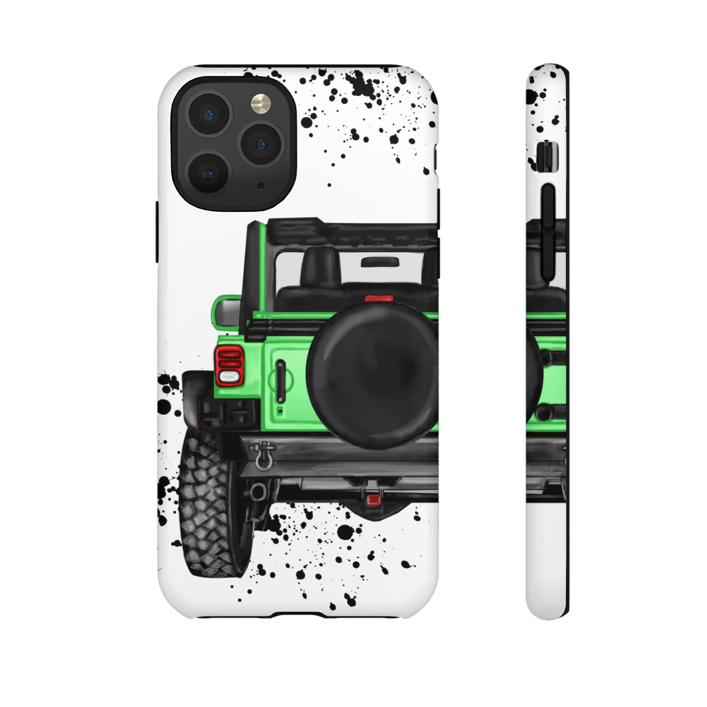 Off Road Life Green Protective Case for Iphone, Google and Samsung