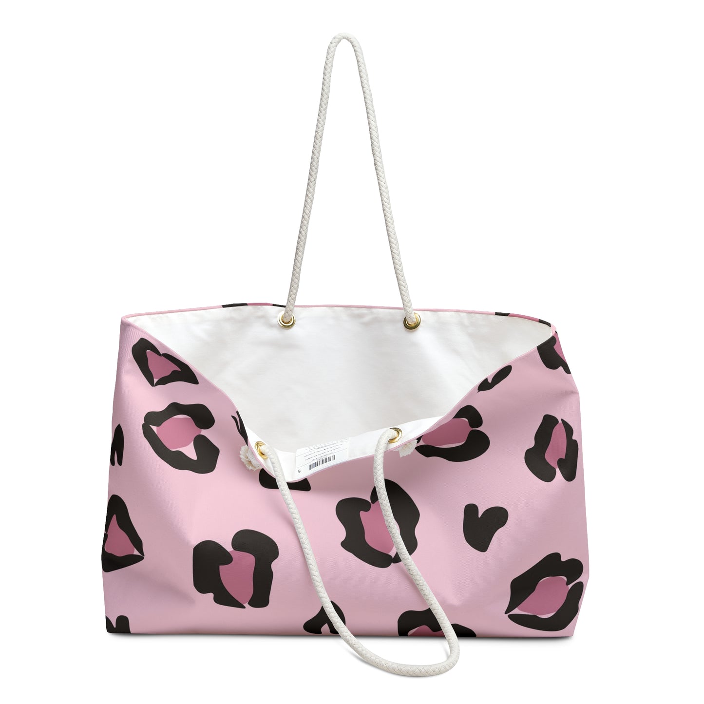 Pink Leopard Weekender Bag