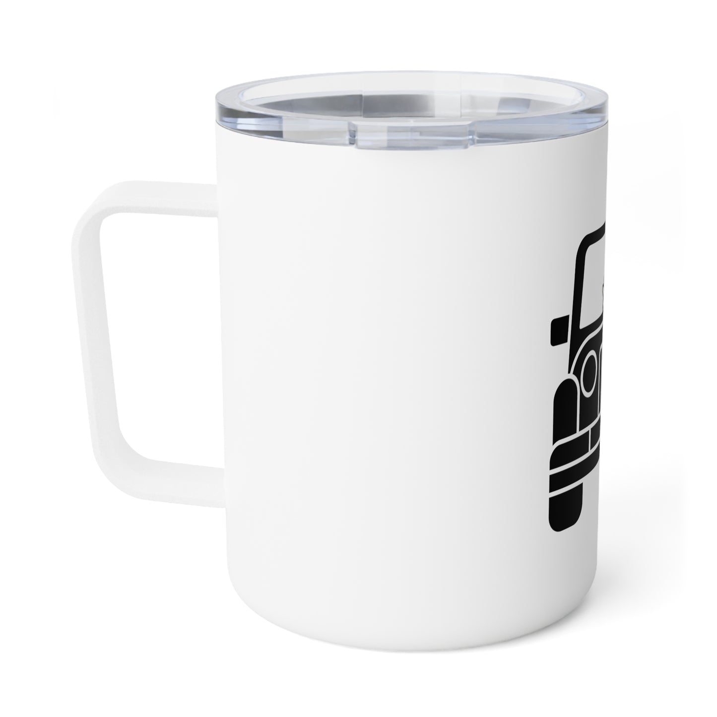 Ghost Jeep Insulated Coffee Mug, 10oz