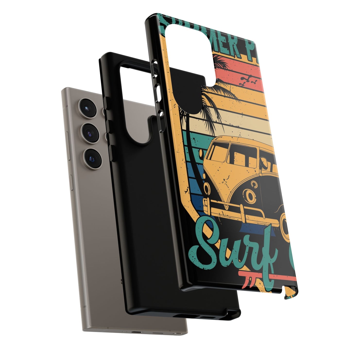 Retro Van Surf Summer Protective Phone Case