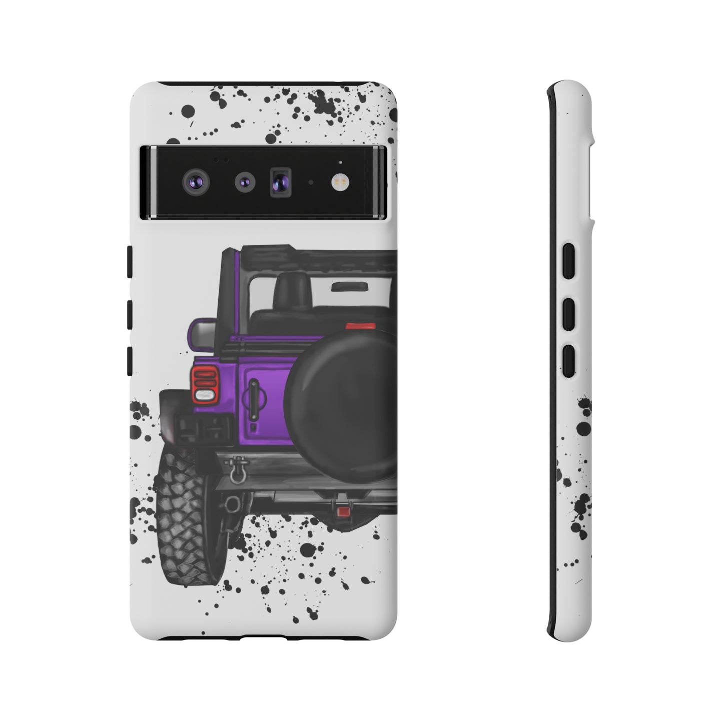 Off Road Life Purple Protective Case for Iphone, Google and Samsung