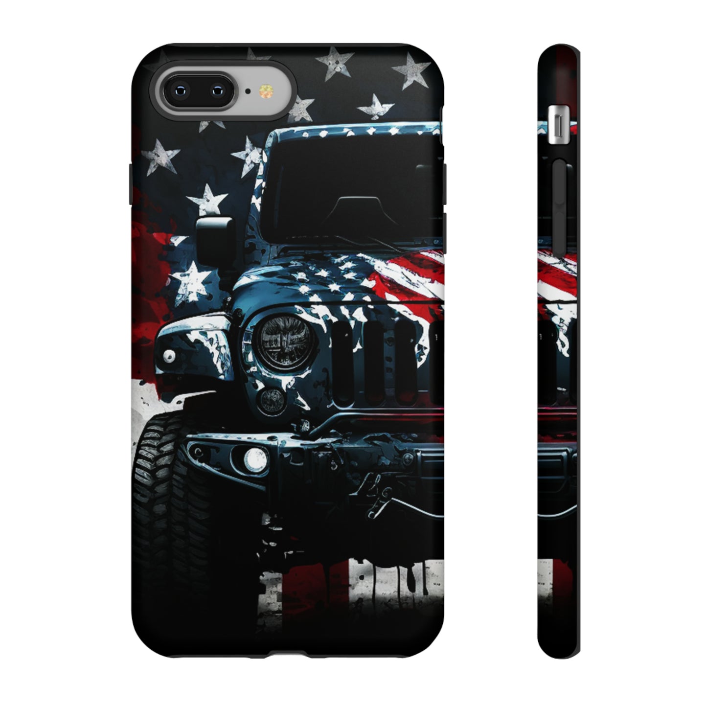 Off Roading Patriotic Protective Drop Proof Case Iphone, Samsung and Google phones