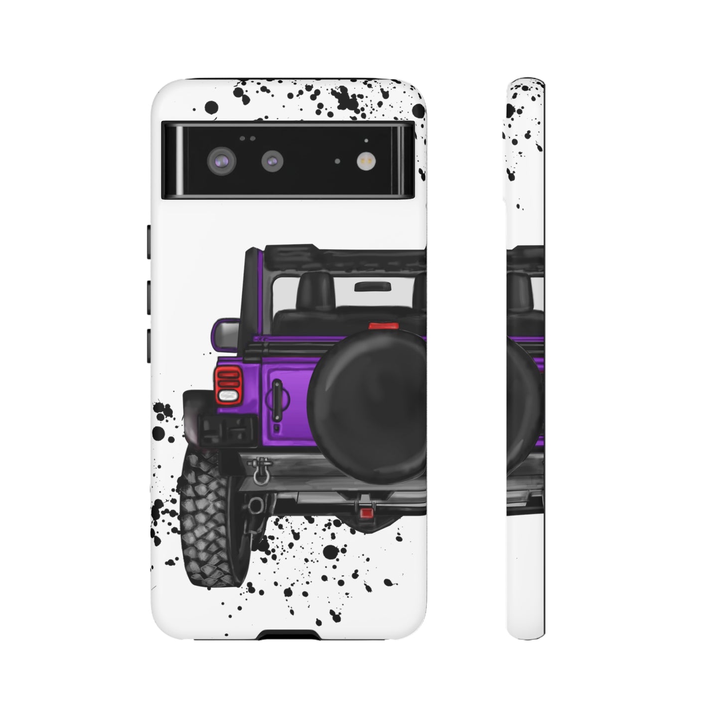 Off Road Life Purple Protective Case for Iphone, Google and Samsung