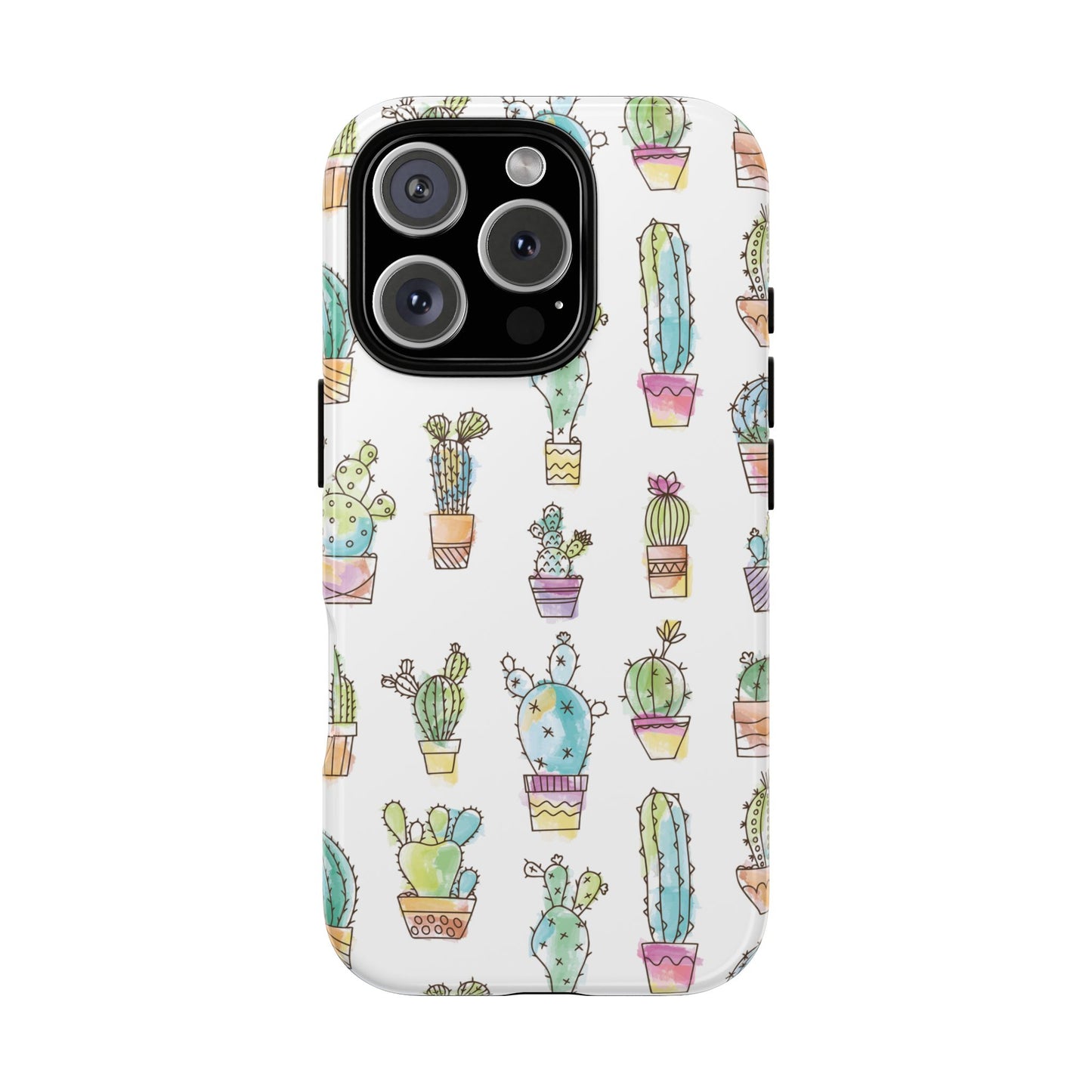 Pastel Cactus Love Phone Case