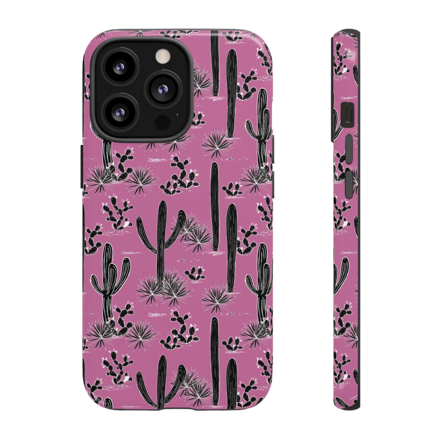 Pink Cactus Love Phone Case