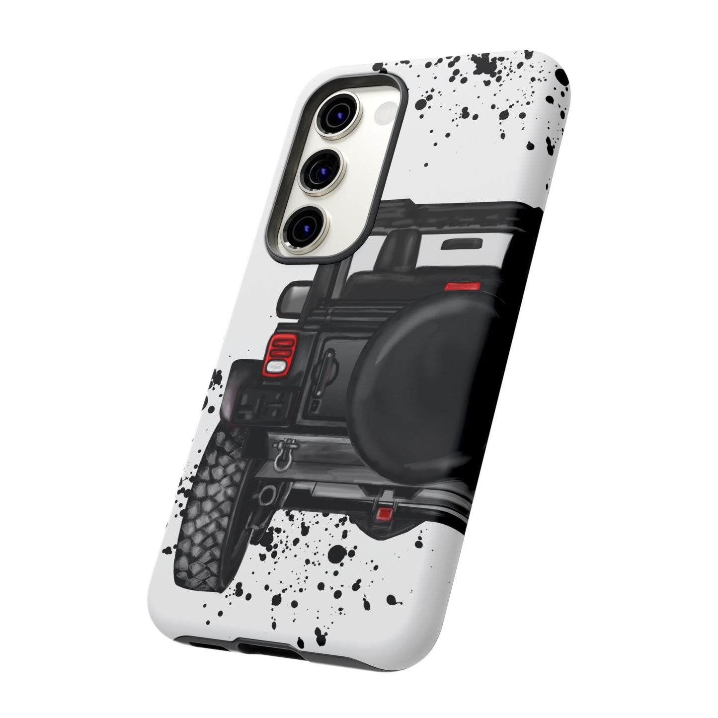 Off Road Life Black Protective Case for Iphone, Google and Samsung