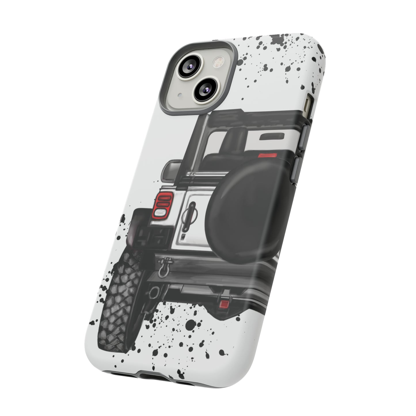 Off Road Life White Protective Case for Iphone, Google and Samsung