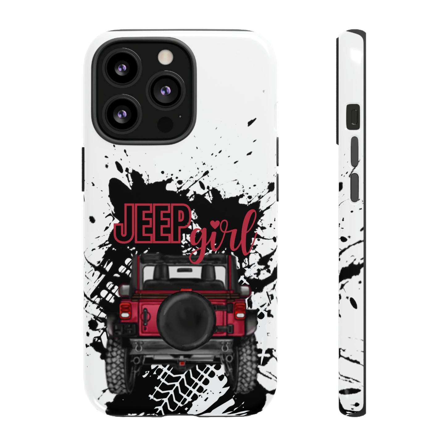 Off Road Girl Red Tough Cases