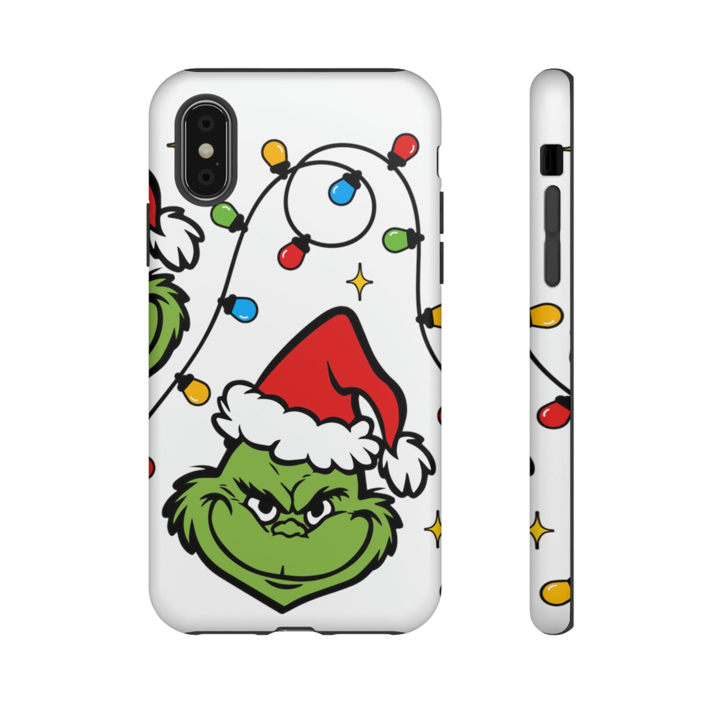 Grinchmas Lights Protective Case for IPhone, Samsung and Google Phones