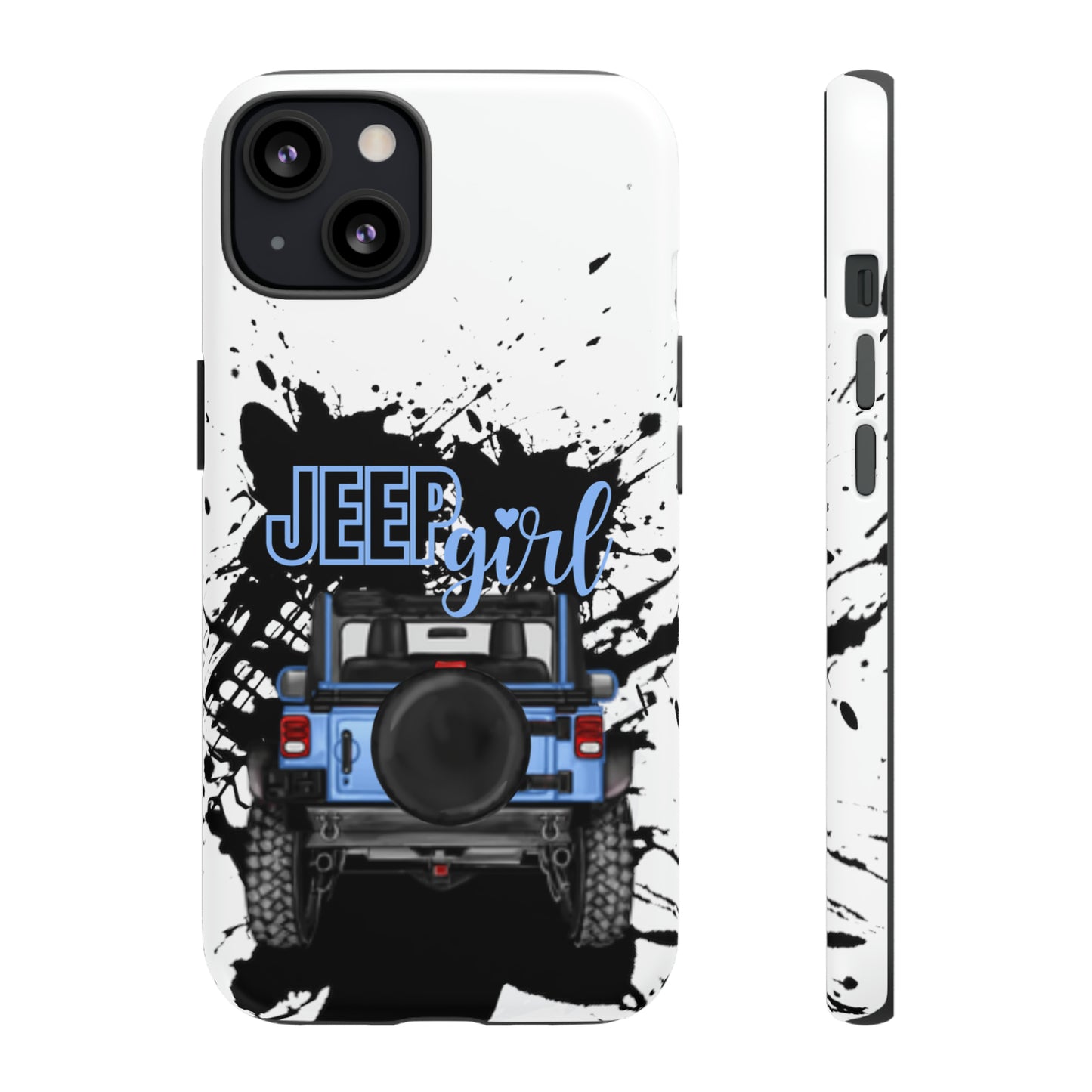 Off Road Girl Blue Tough Cases