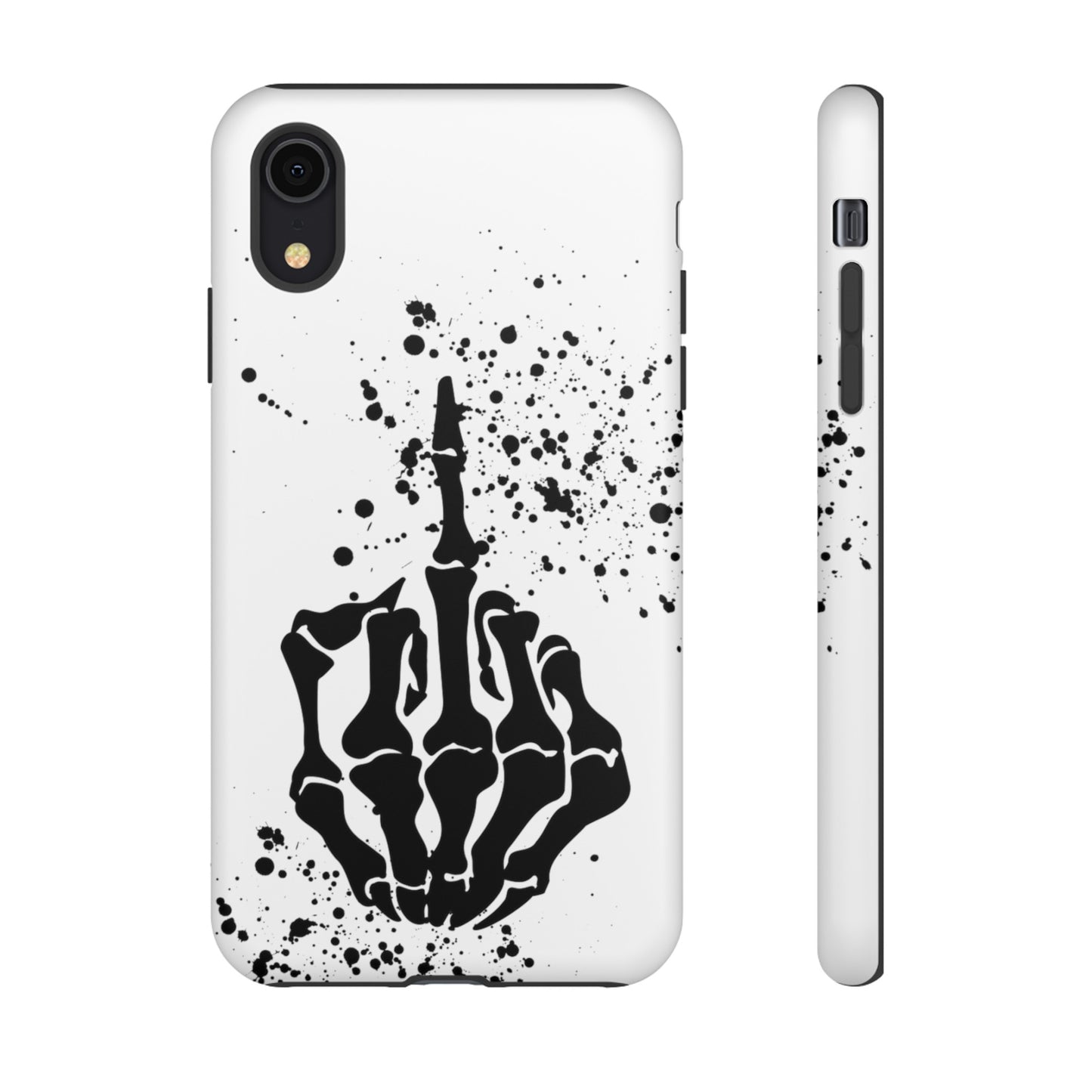 Skeleton, Finger Protective Case for Iphone, a Google and Samsung phones