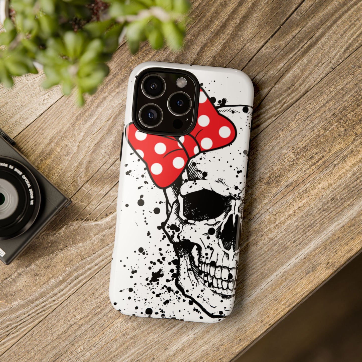 Disney Bow Skull Phone Case