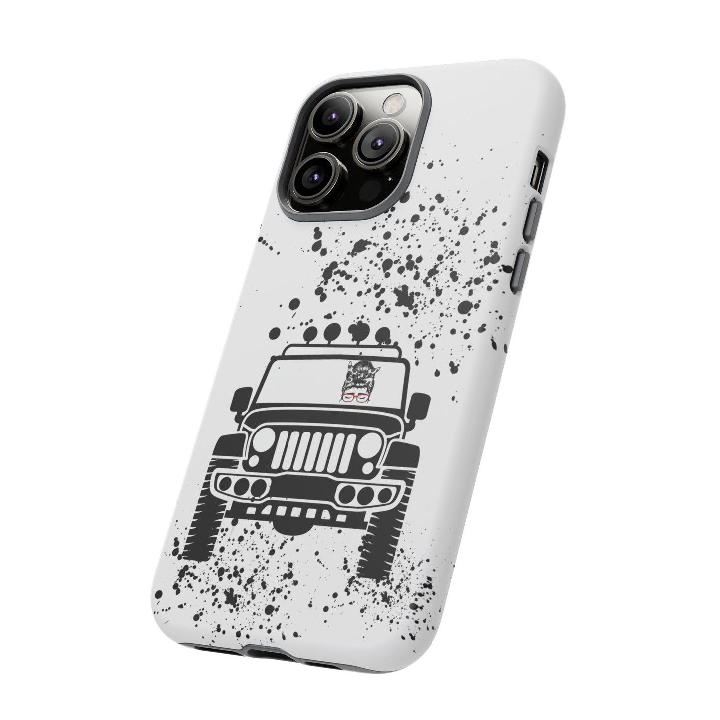 Off Road Girl with Glasses Tough Cases