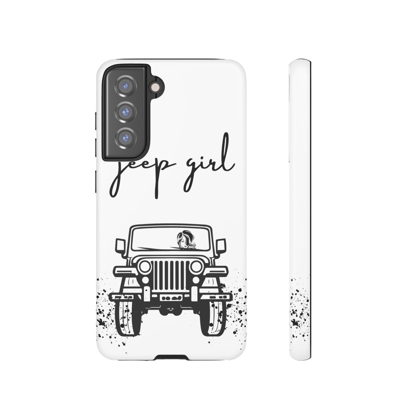 CJ Jeep Girl Phone Case