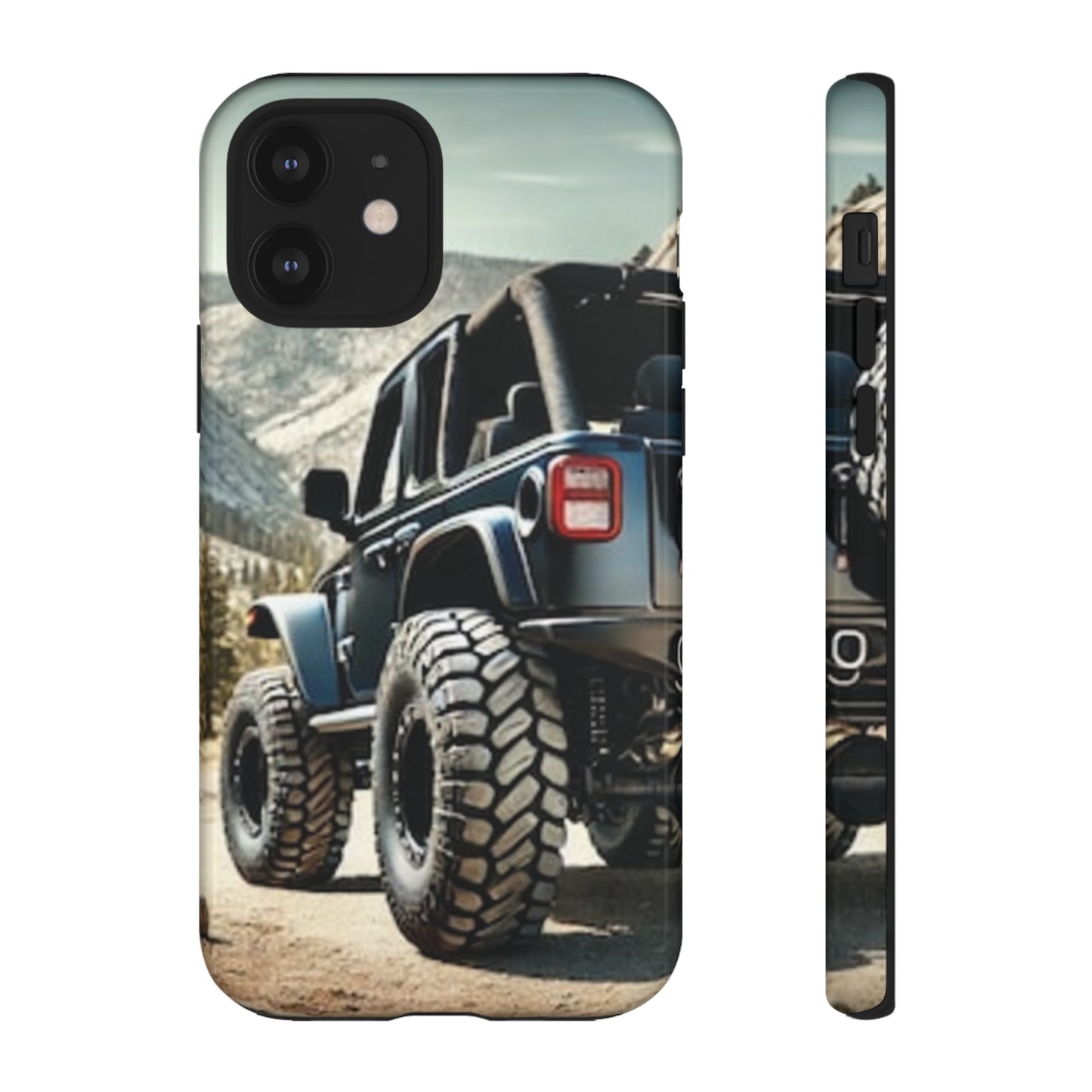 Blue Jeep Protective Phone Case