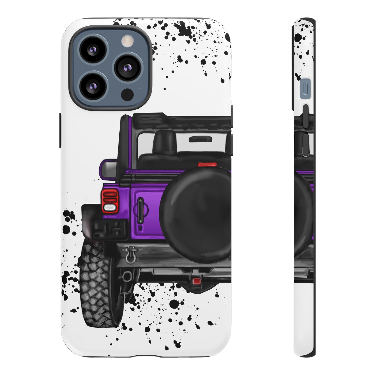 Off Road Life Purple Protective Case for Iphone, Google and Samsung