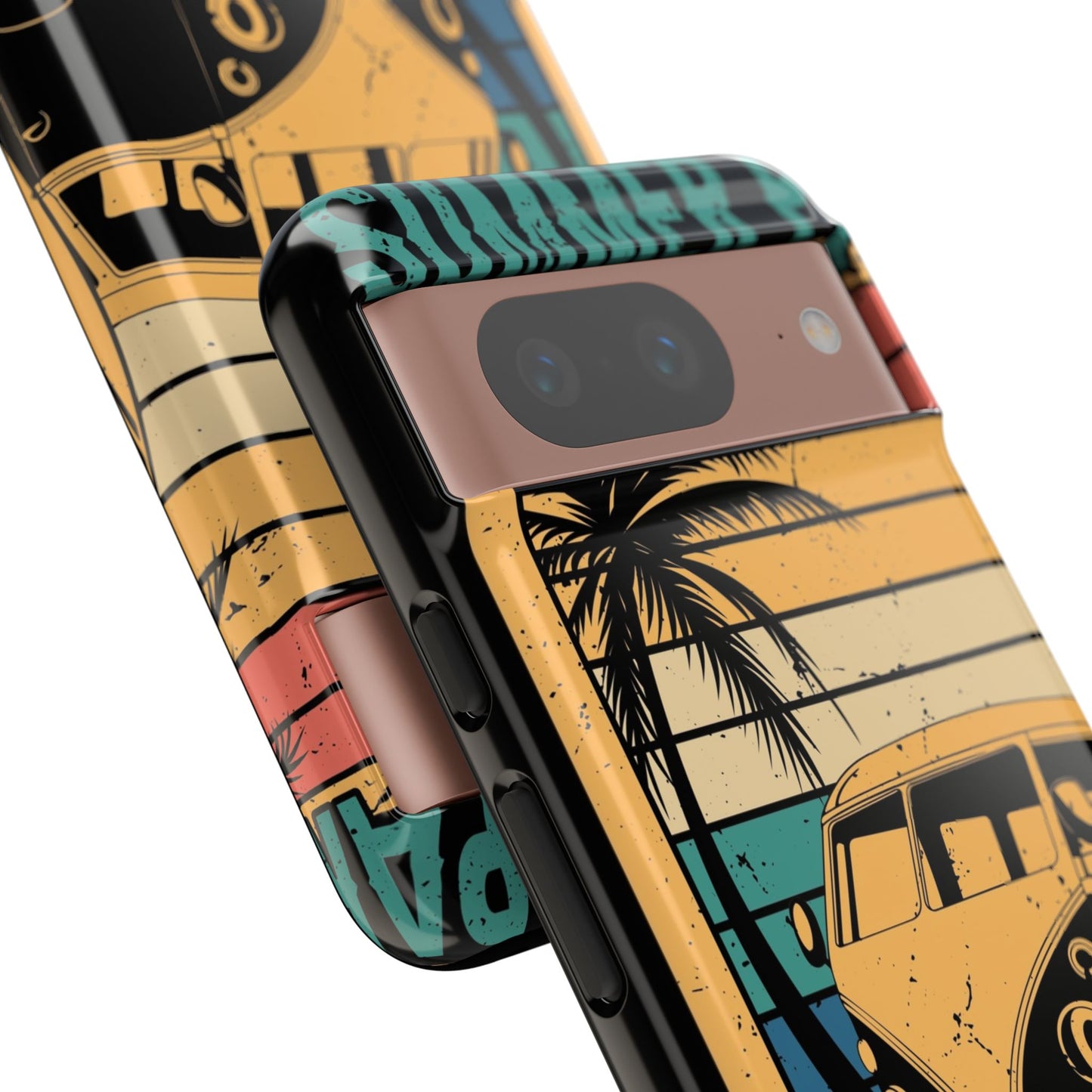Retro Van Surf Summer Protective Phone Case
