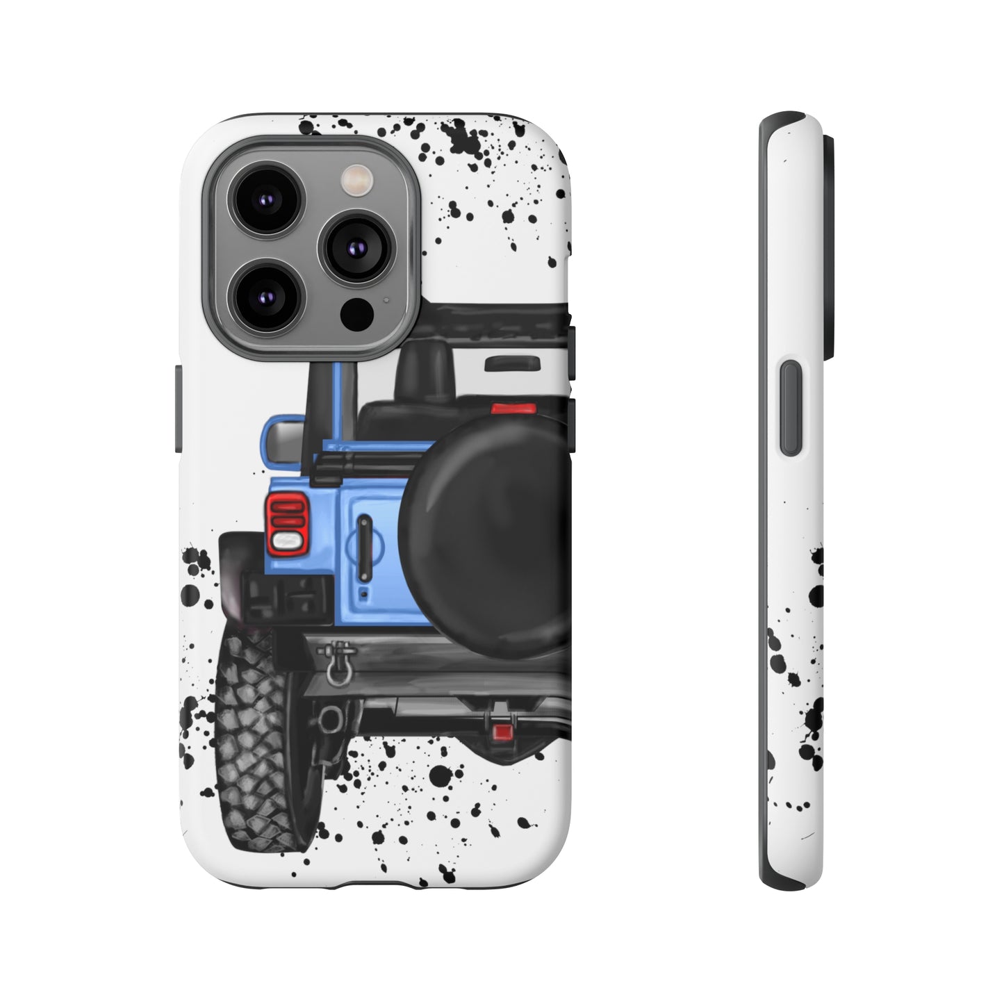 Off Road Life Light Blue Protective Case for Iphone, Google and Samsung