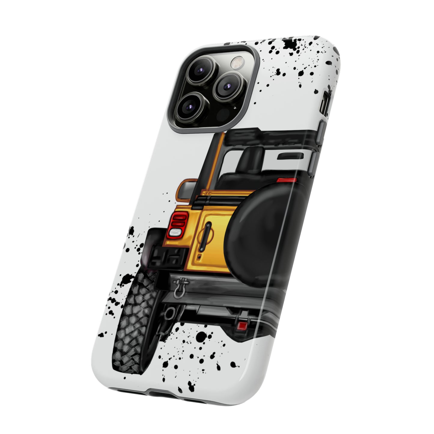 Off Road Life Yellow Protective Case for Iphone, Google and Samsung