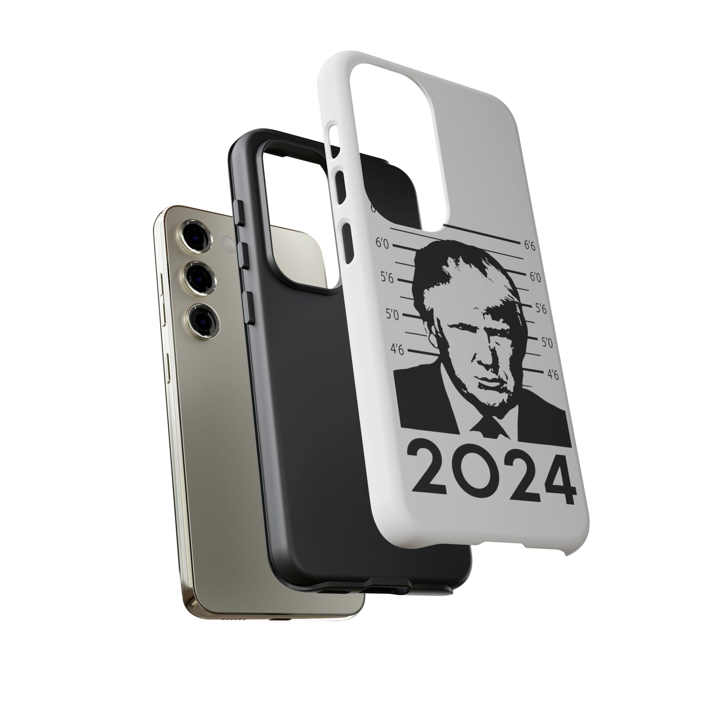 Trump Mug Shot Protective Phone Case for IPhone, Google and Samsung