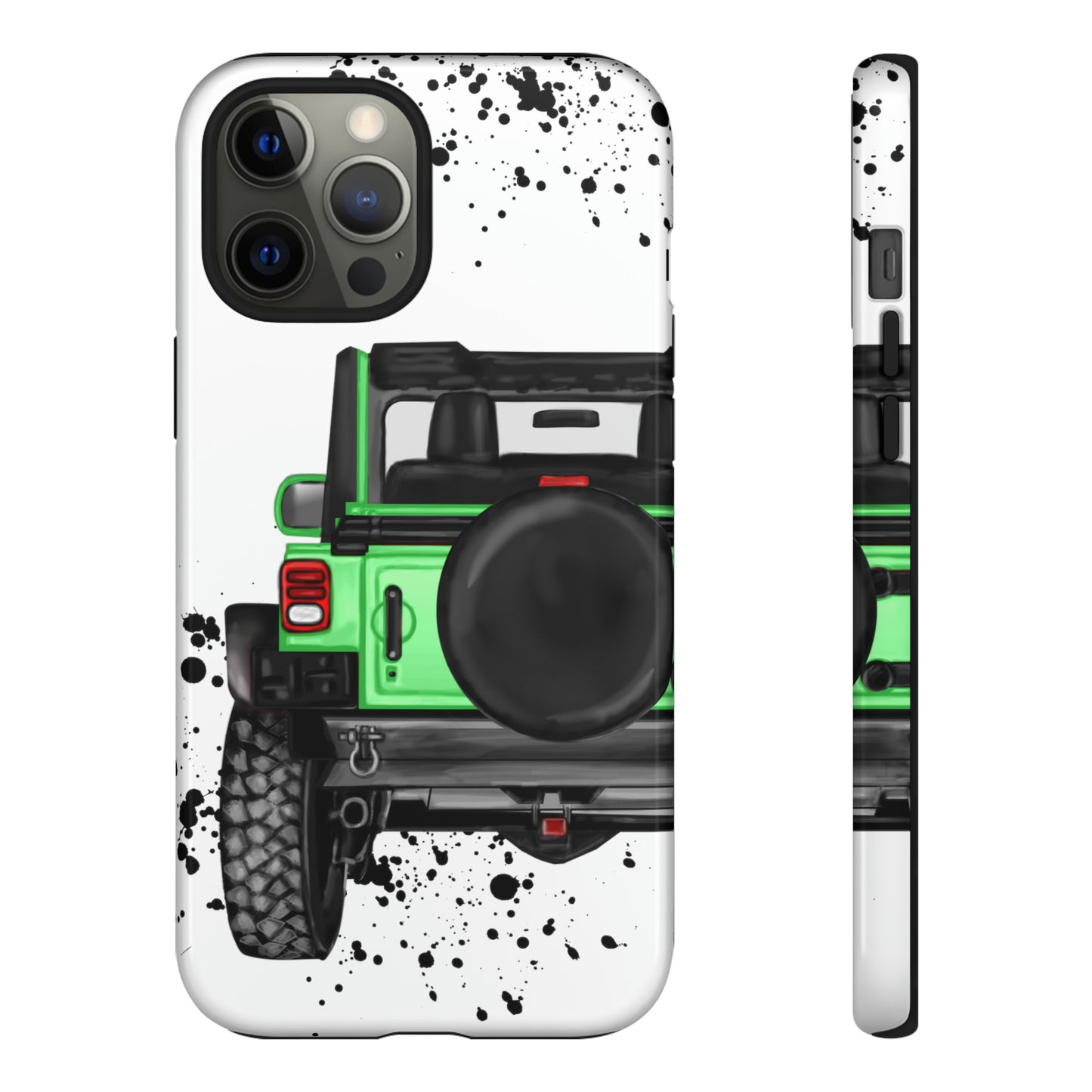 Off Road Life Green Protective Case for Iphone, Google and Samsung