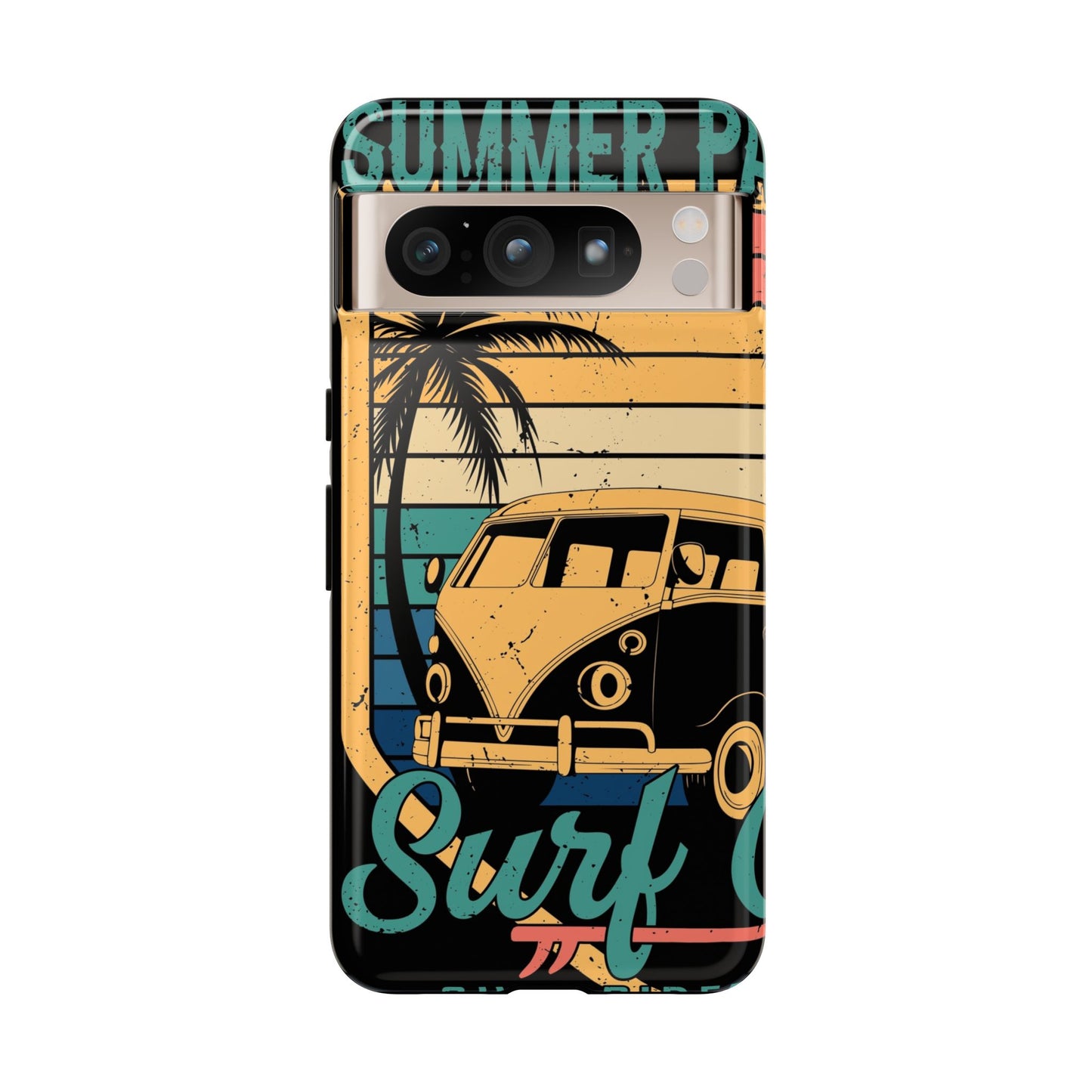 Retro Van Surf Summer Protective Phone Case