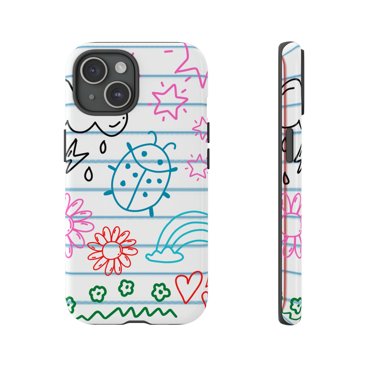 Kid Doodles Protective Phone Case for IPhone, Google and Samsung phones