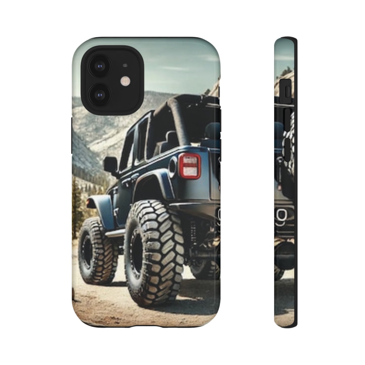 Blue Jeep Protective Phone Case