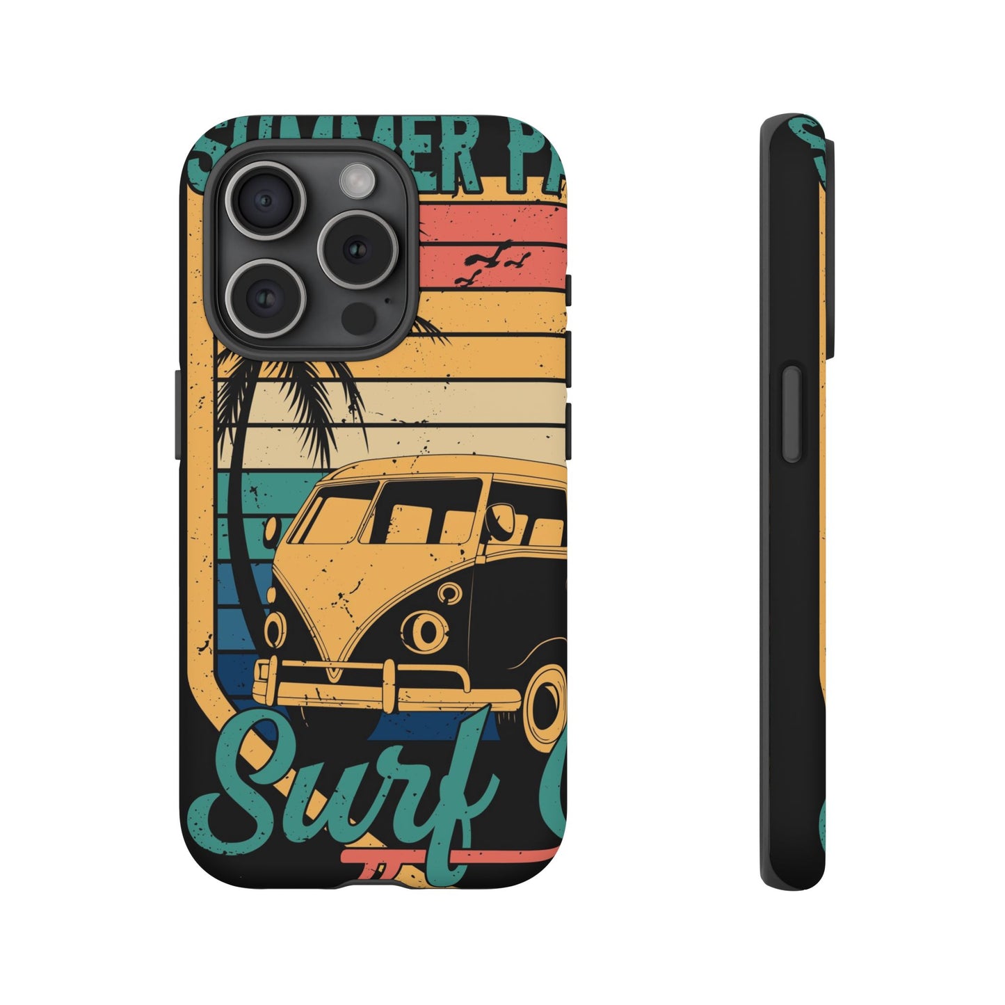 Retro Van Surf Summer Protective Phone Case
