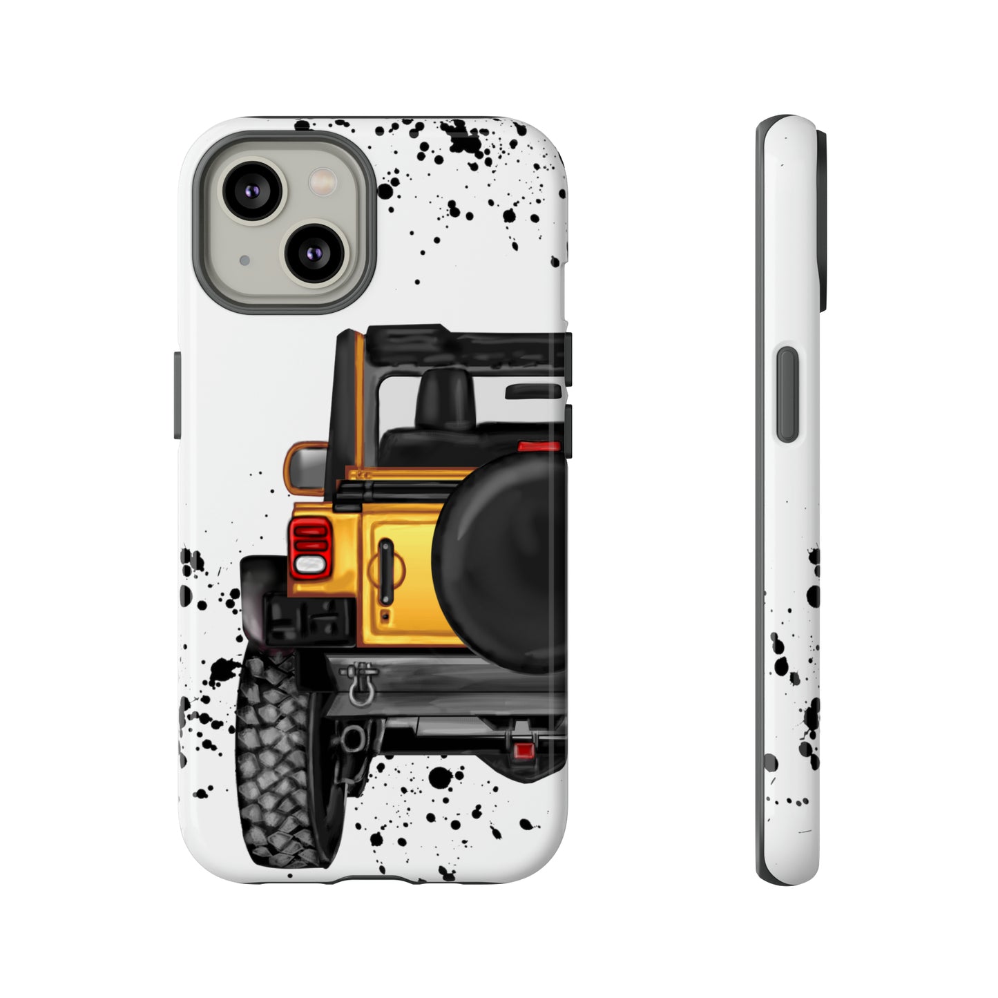 Off Road Life Yellow Protective Case for Iphone, Google and Samsung