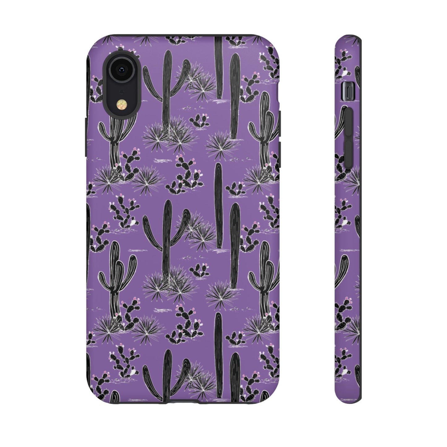 Purple Cactus Love Phone Case