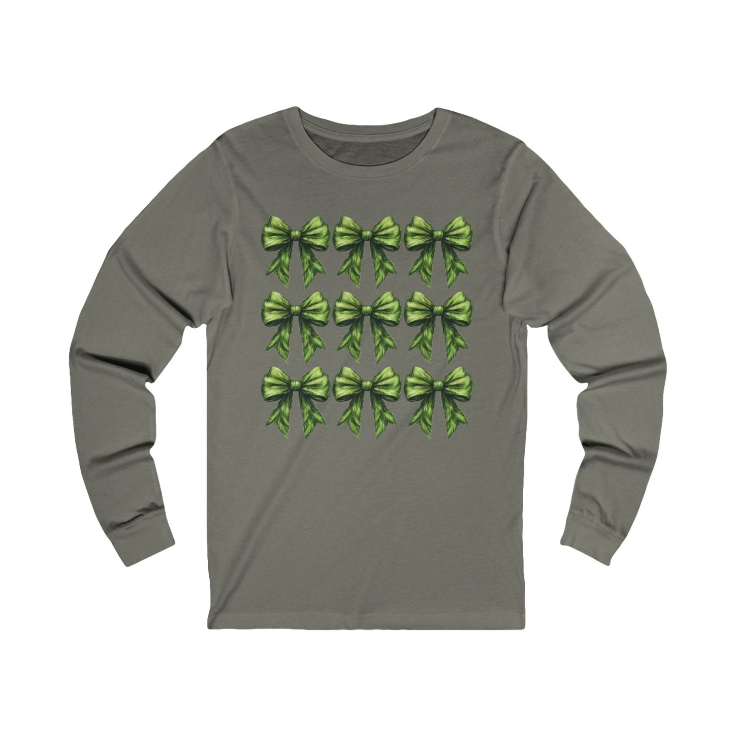 Grinchmas Coquette Unisex Jersey Long Sleeve Tee