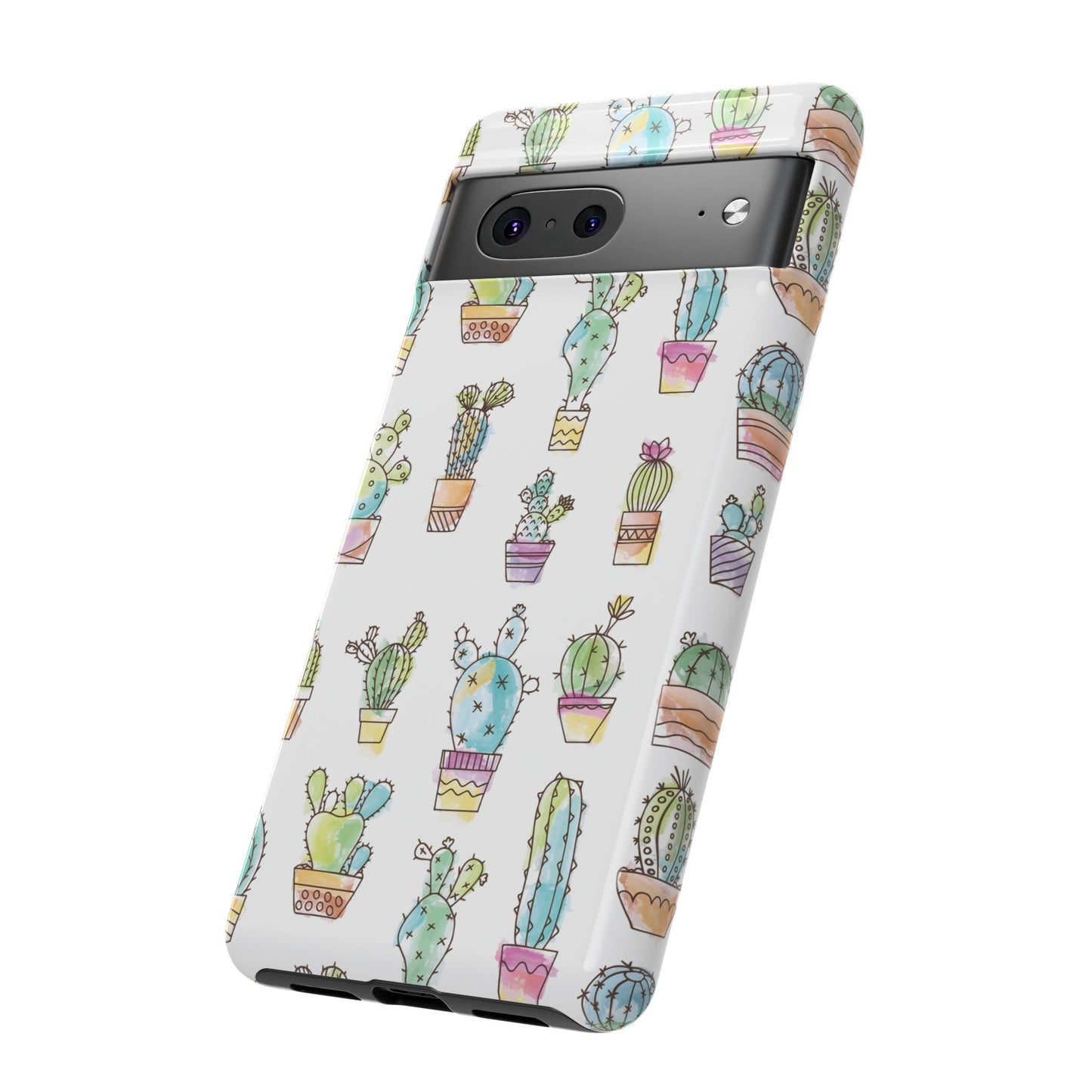 Pastel Cactus Love Phone Case