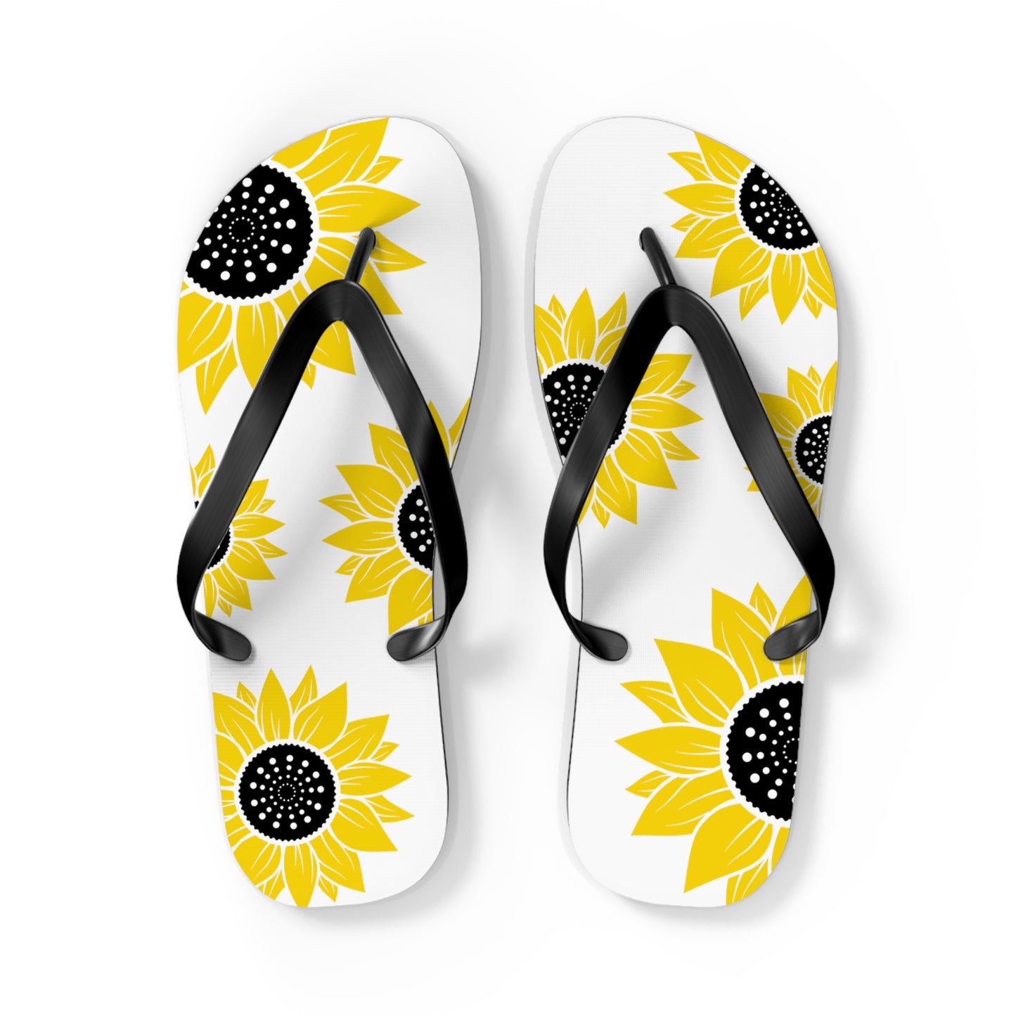 Sunflower Summer Flip Flops