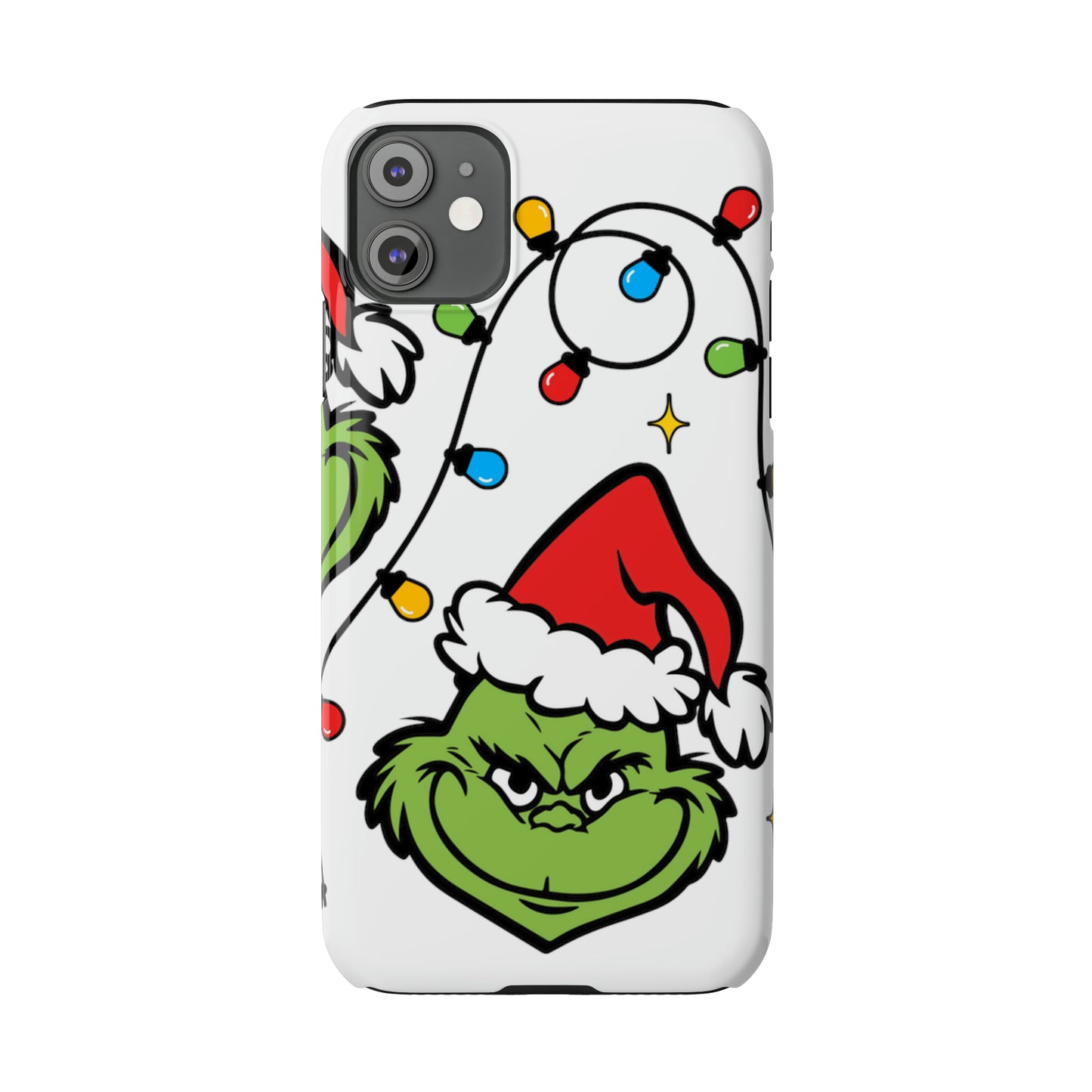 Grinchmas Lights Slim Phone Case for Iphone