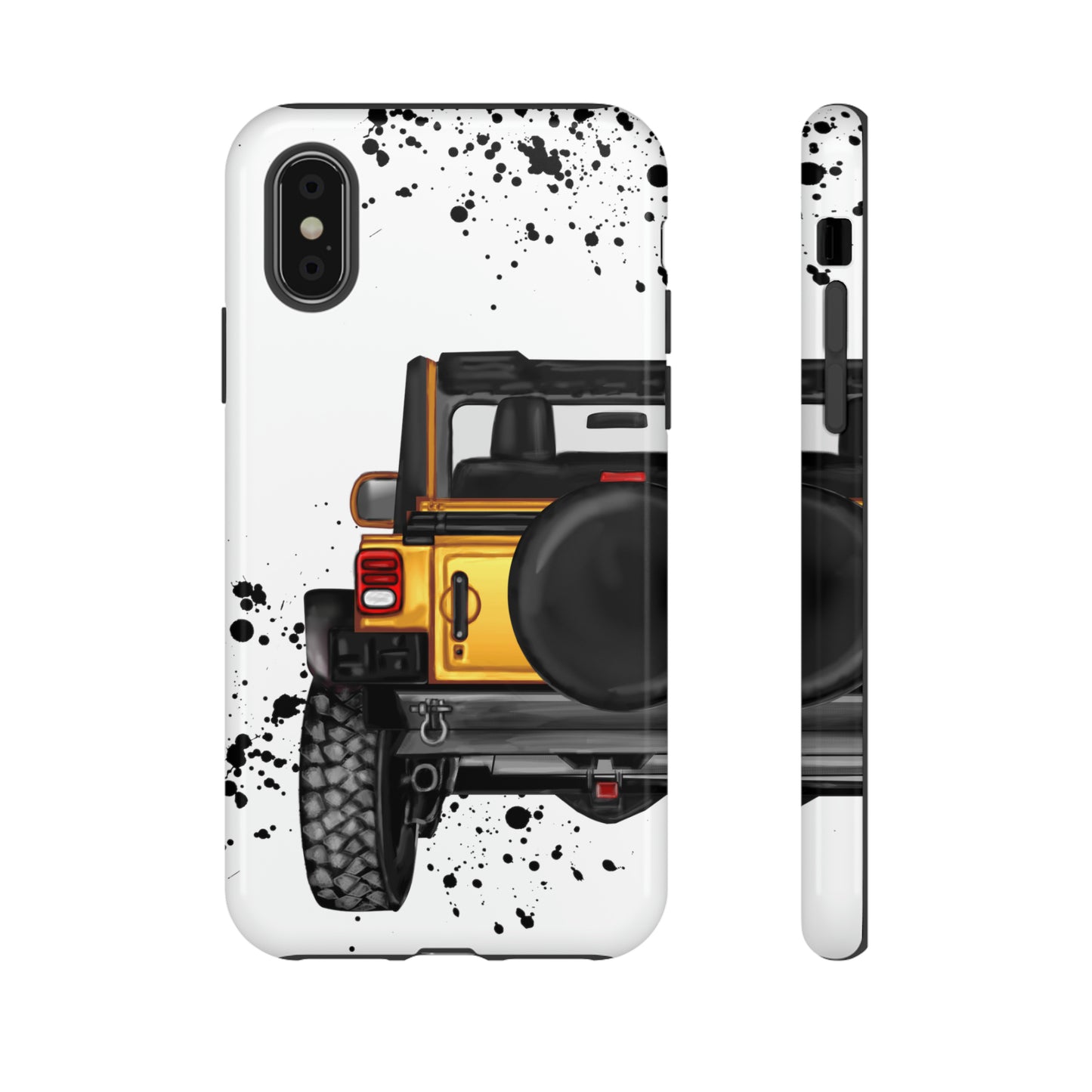 Off Road Life Yellow Protective Case for Iphone, Google and Samsung