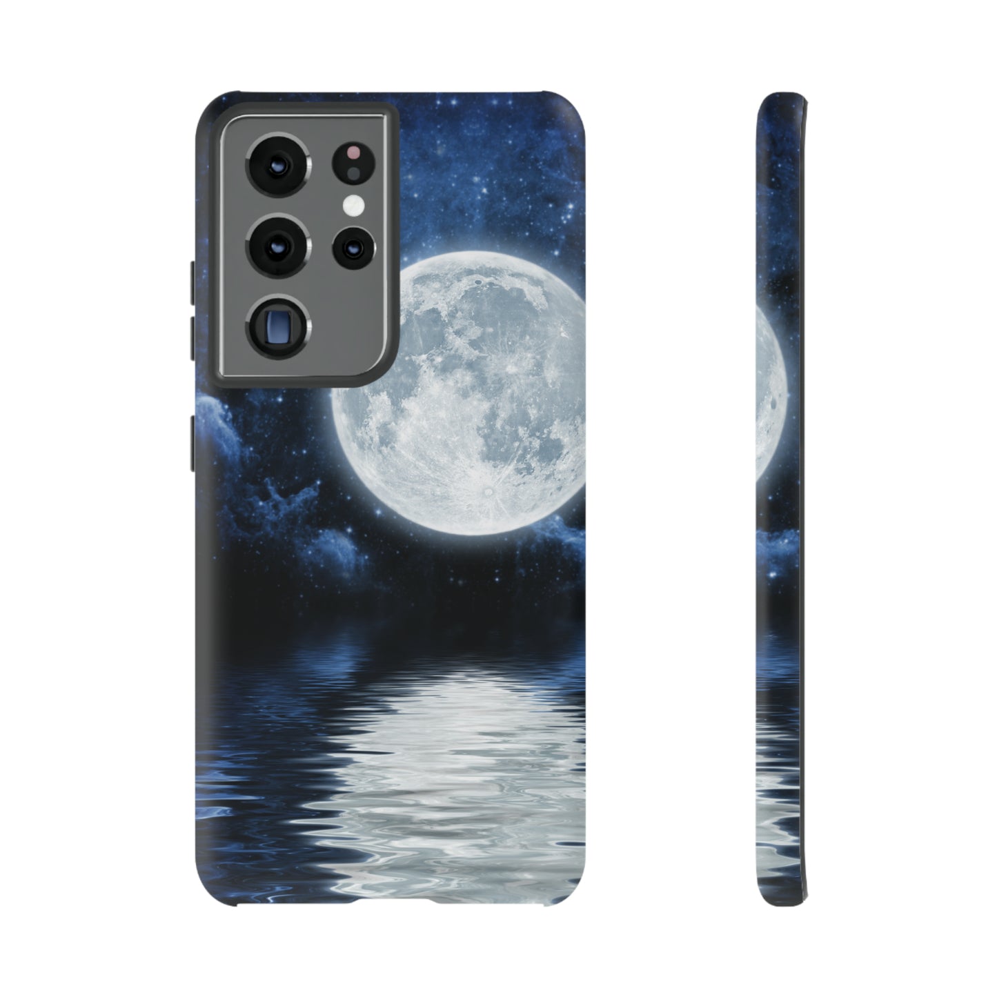 Moon Reflection Protective Phone Case for IPhone, Google and Samsung Phones