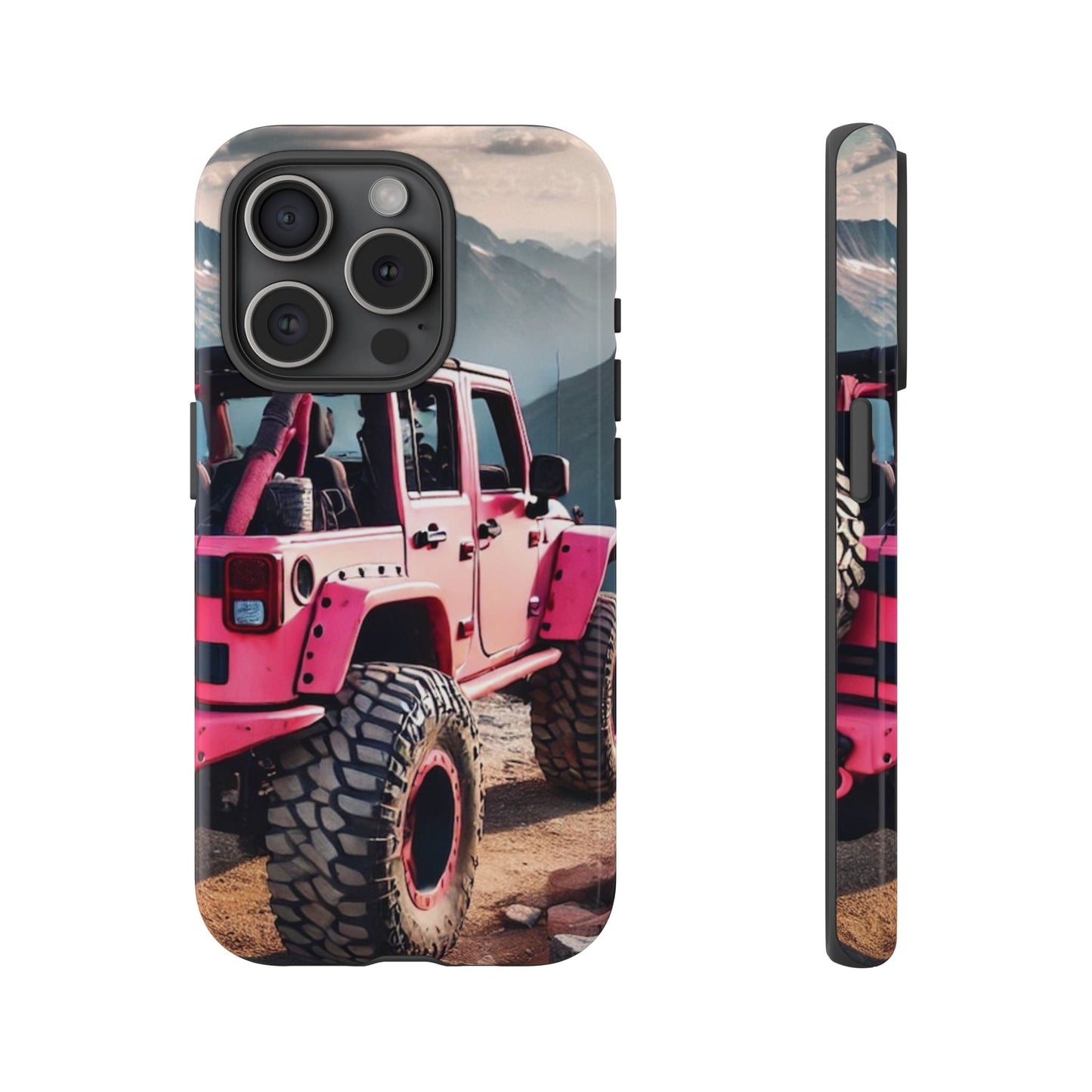 Pink Off Road Girl Phone Case