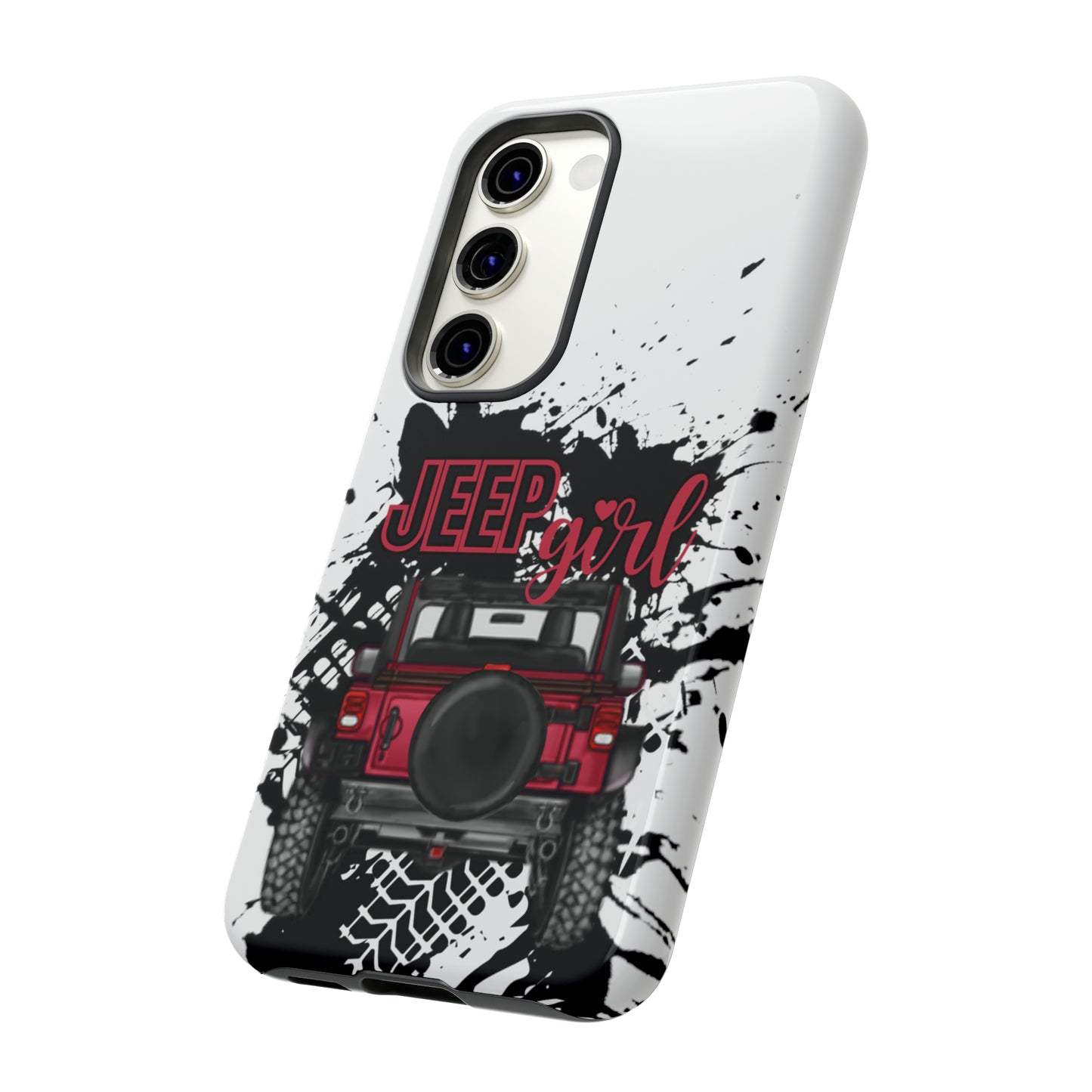 Off Road Girl Red Tough Cases