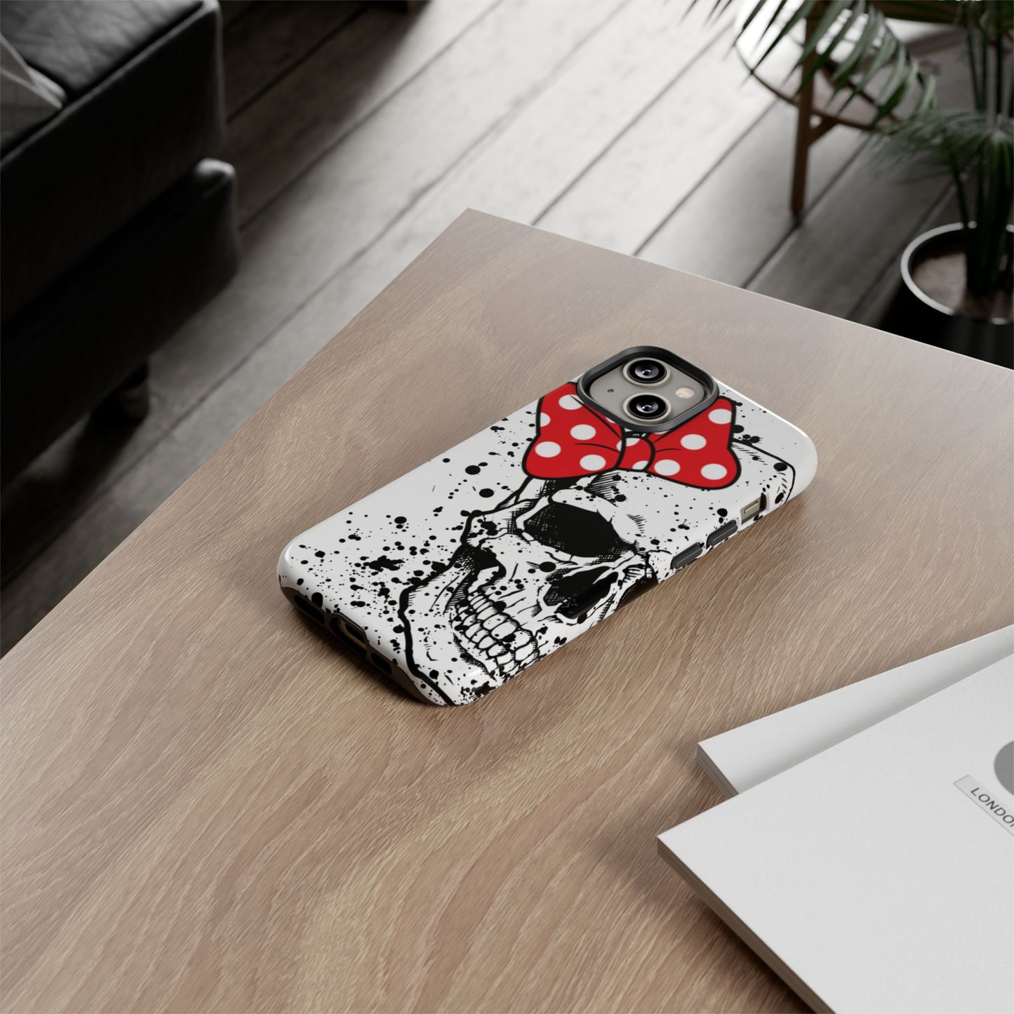 Disney Bow Skull Phone Case