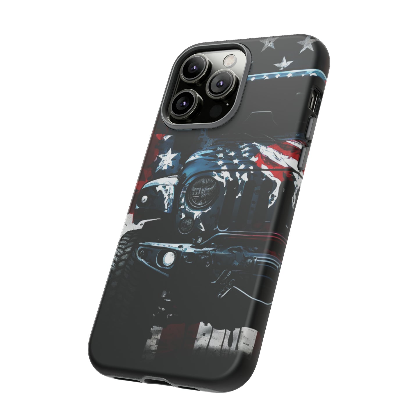 Off Roading Patriotic Protective Drop Proof Case Iphone, Samsung and Google phones