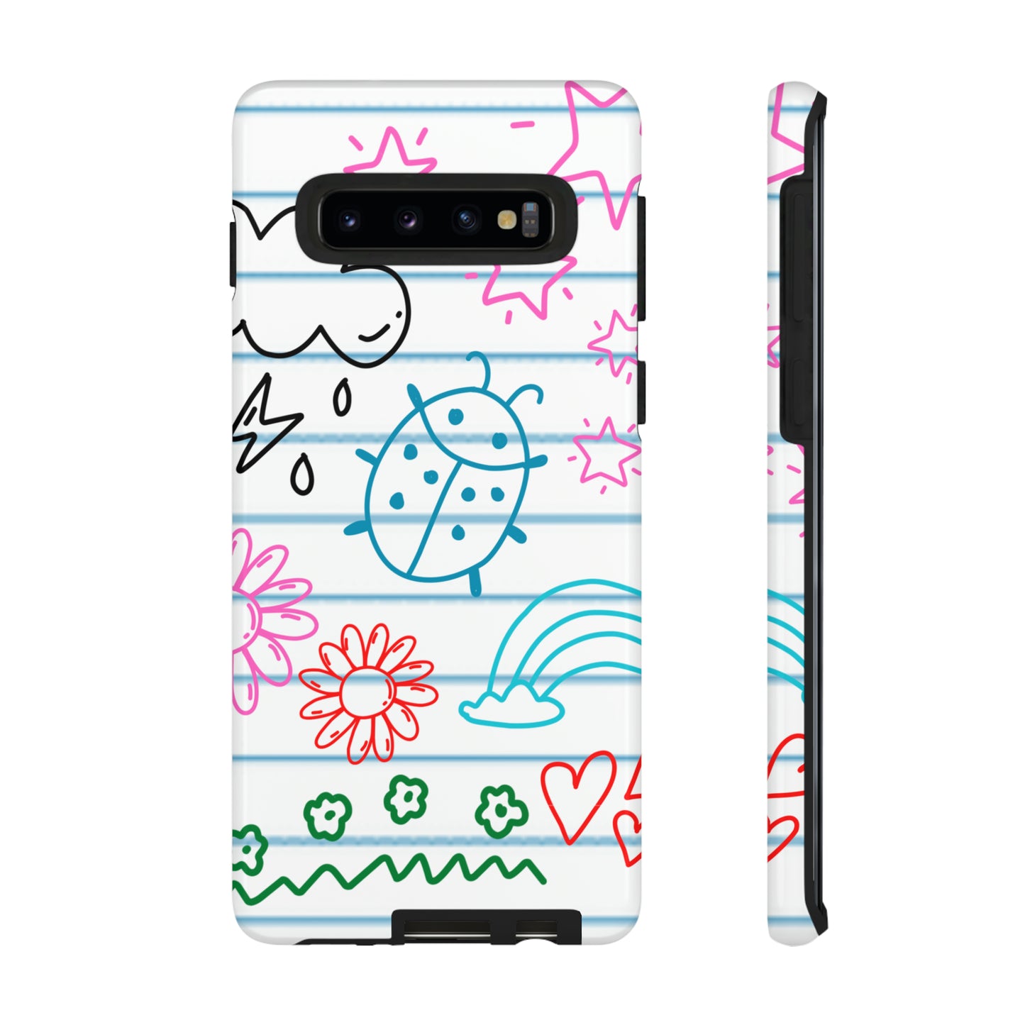 Kid Doodles Protective Phone Case for IPhone, Google and Samsung phones