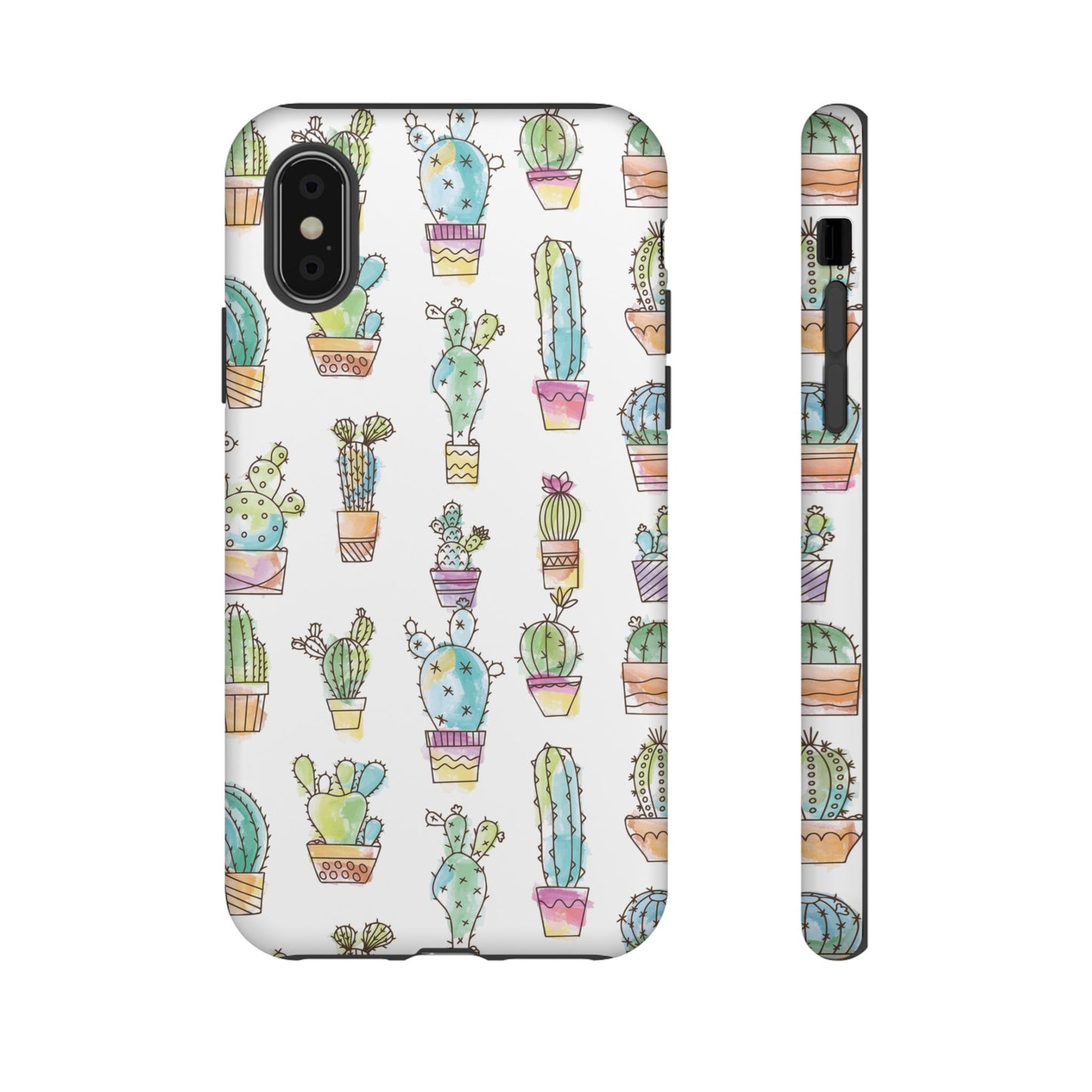 Pastel Cactus Love Phone Case