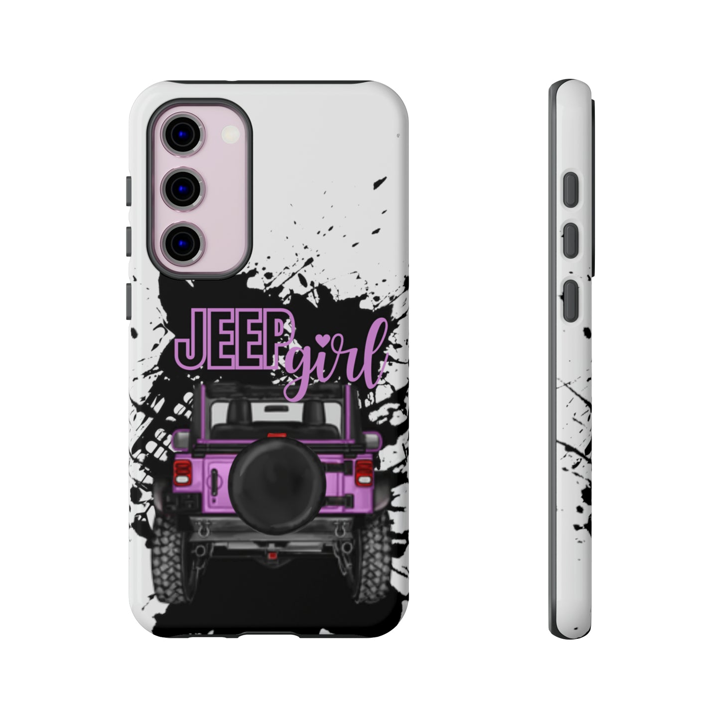 Off Road Girl Pink Tough Cases