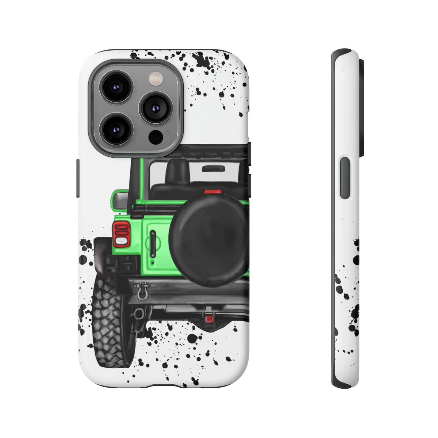 Off Road Life Green Protective Case for Iphone, Google and Samsung