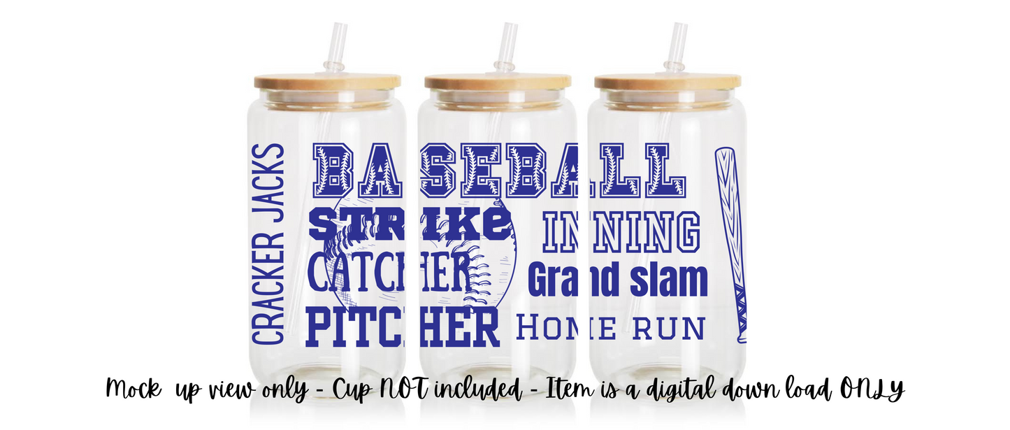 Digital Download - Baseball Wrap design